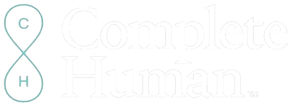 complete-human-logo-white